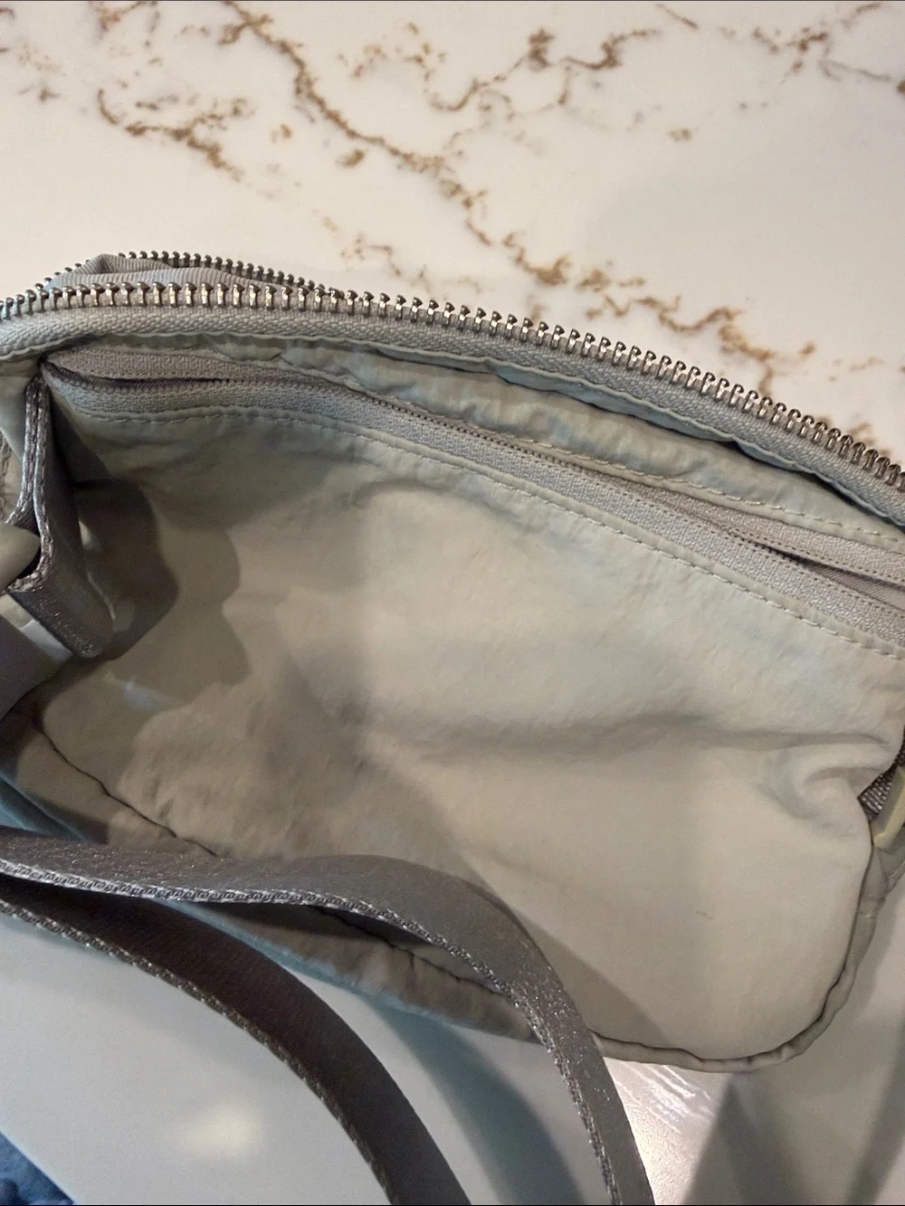 Lululemon gray belt bag